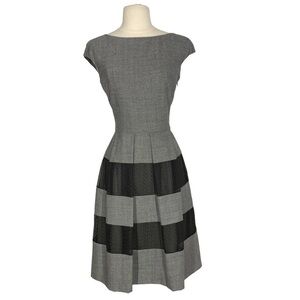LELA ROSE Gray Dress 4
